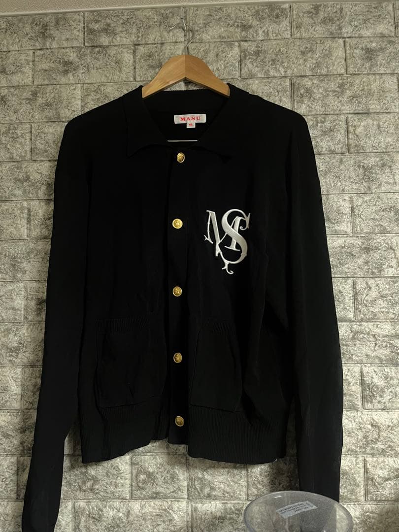 MASU CREST CARDIGAN ブラック 46 - メルカリ