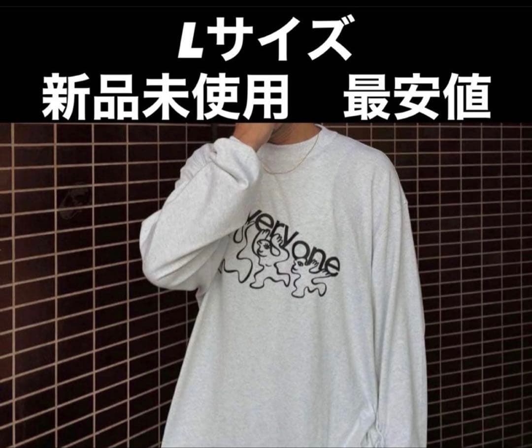 トートバッグ付き　everyone Vincent Tsang ロンT トートバッグ付き everyone Vincent Tsang ロンT everyone Vincent