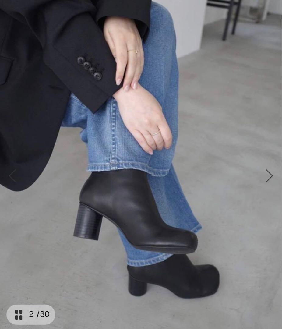 SLOBE IENA スクエアトゥショートブーツ SLOBE IENA｜《追加3》SLOBE スクエアトゥショートブーツ | Rakuten