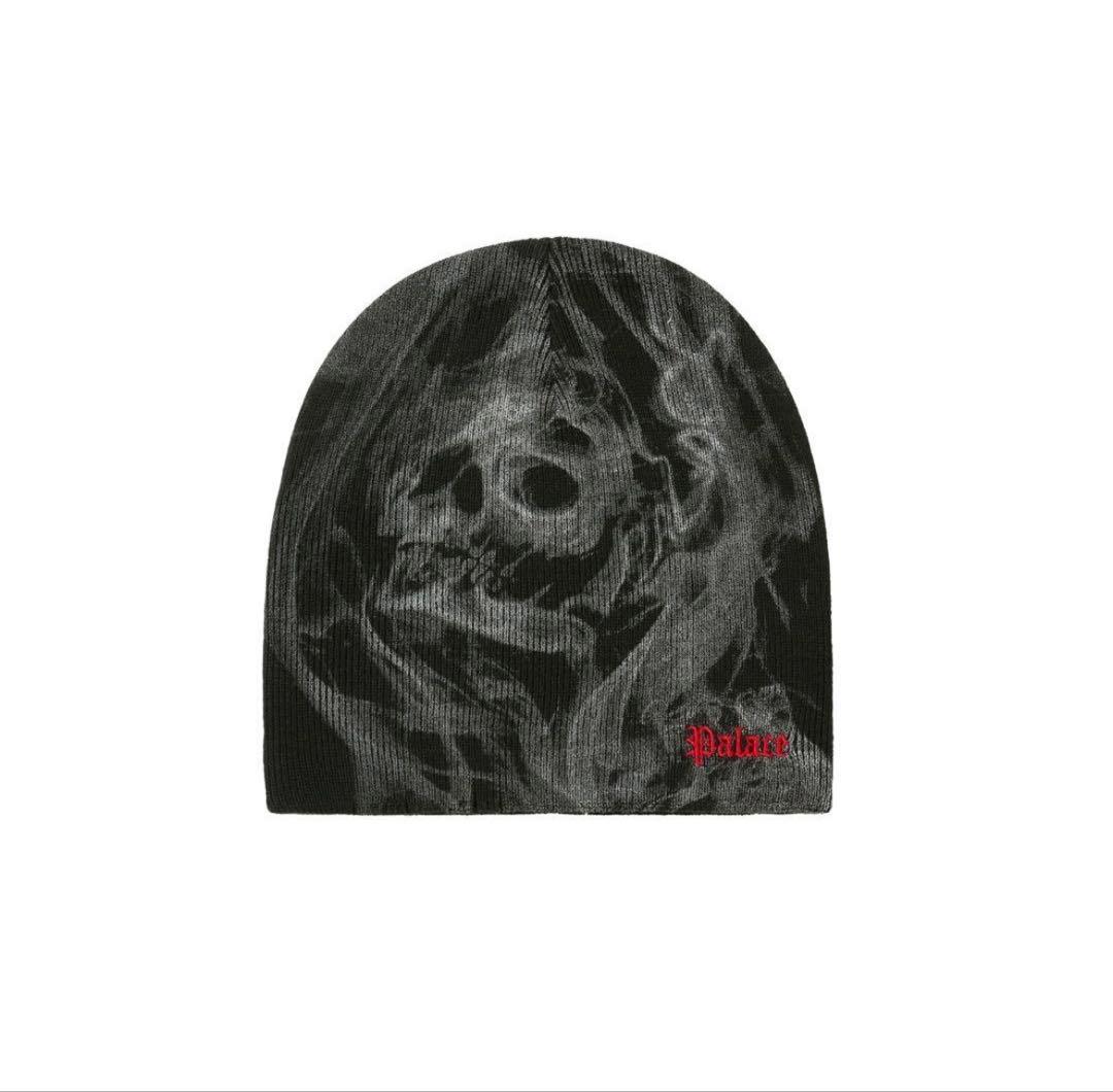 帽子 palace SMOKED NEIN CUFF BEANIE BLACK SMOKED NEIN CUFF BEANIE | PALACE SKATEBOARDS