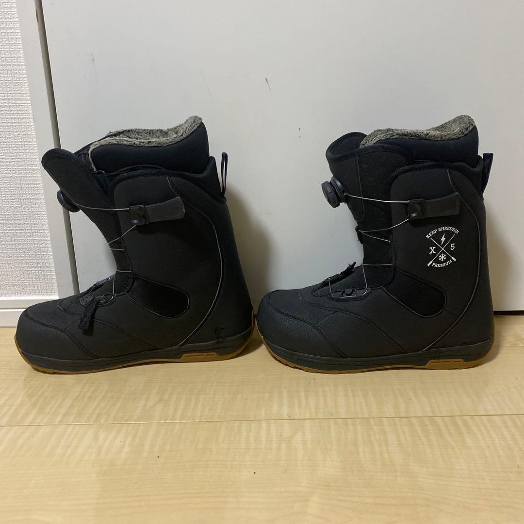 【即日発送】X5 CROSS FIVE スノボブーツ　PX-BOA 27.5cm