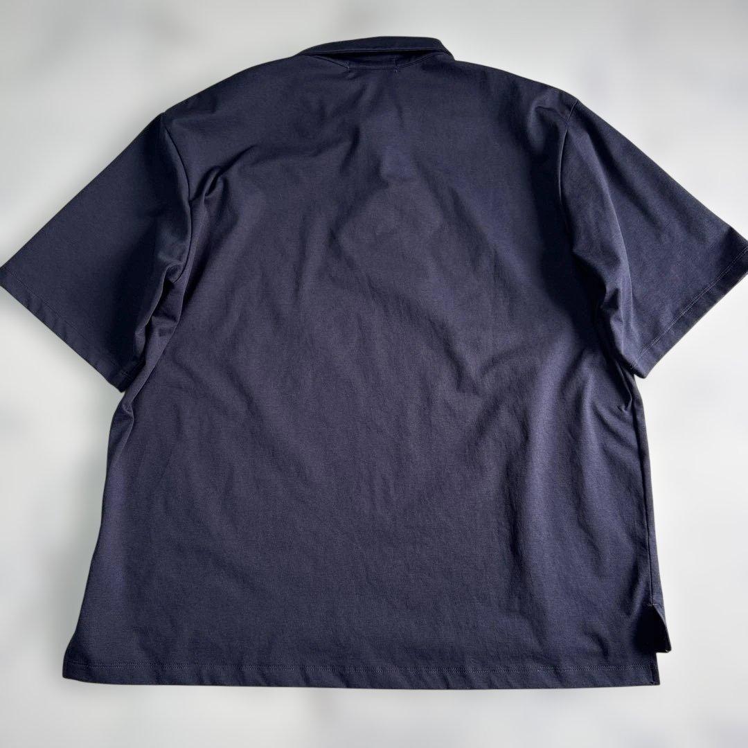 ✨未使用✨ADAM ET ROPEアダムエロペ 半袖ポロシャツ 紺L相当 - メルカリ