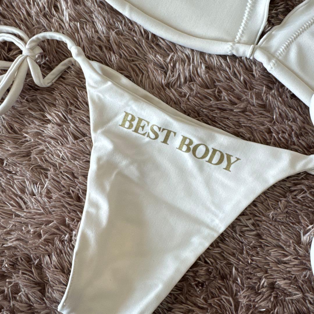 ベストボディジャパン公式水着白XS - メルカリ
