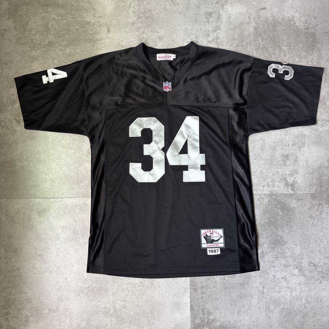 完売品 mitchell＆ness フットボールTシャツ 34 size48 PITTSBURGH STEELERS Joe Greene # 75 Mitchell and Ness Jersey
