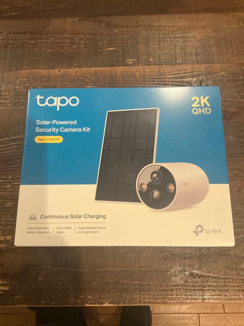 (Niaさん専用)新品TP-Link Tapo C425 KIT 2個セット Tapo C425 KIT | Smart Wire-Free Security Camera and Solar Panel