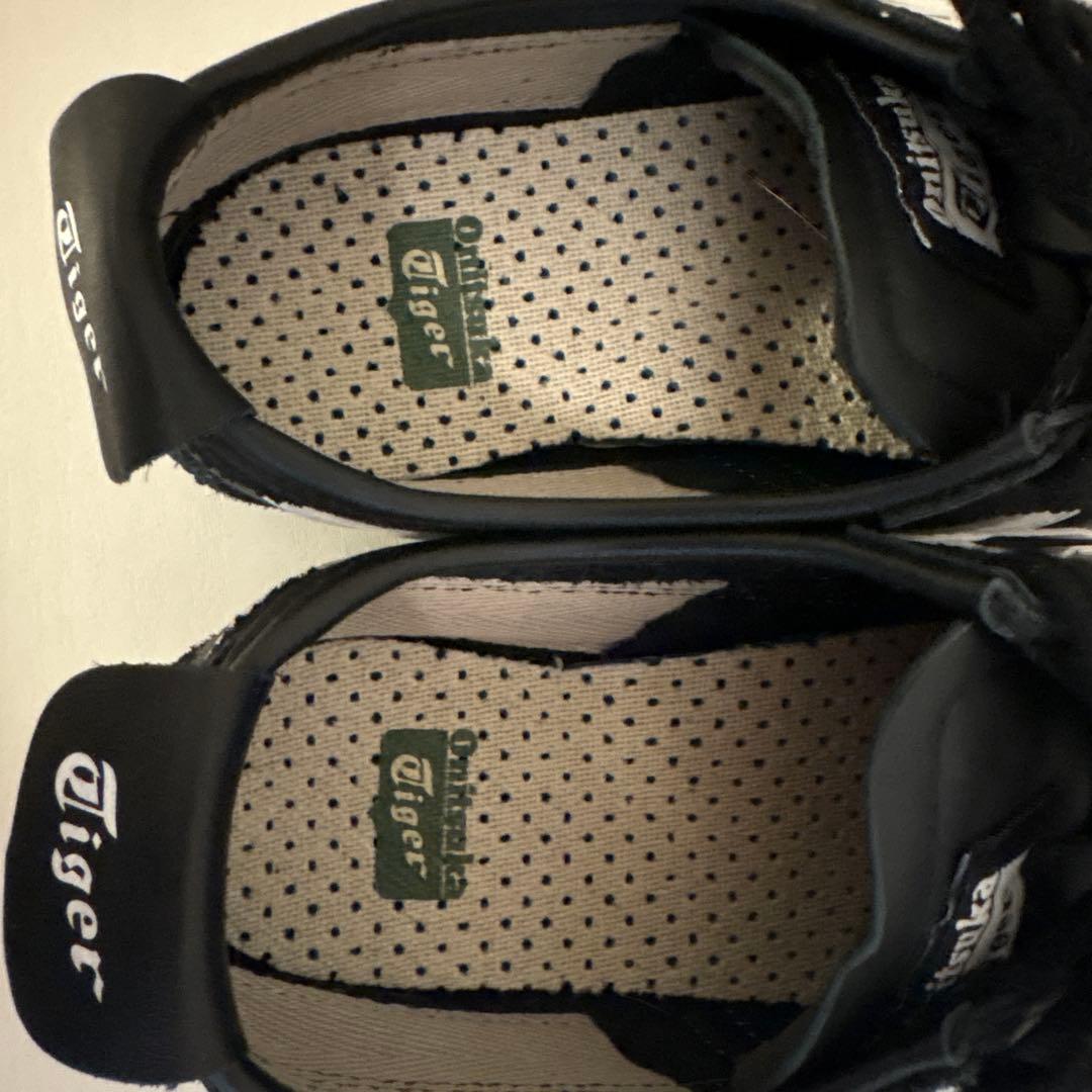 オニツカタイガー　メキシコ66 ブラックホワイト　24.5cm