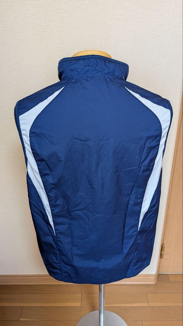 つ*な様 asics 日本体育大学 (駅伝部) ベスト ネイビー ナイロンベスト