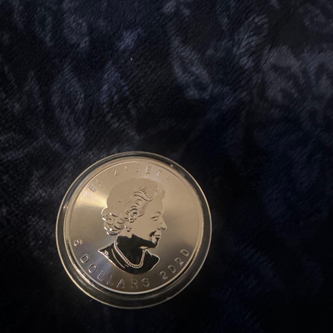 2020年 カナダ 1オンス 銀メープルリーフ 2020カナダ メイプルリーフ銀貨 1オンス 9999 純銀 コイン シルバー