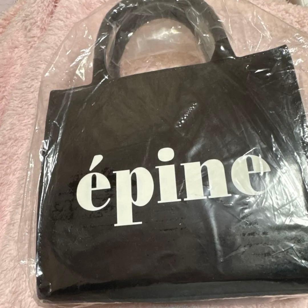 épine logo enamel 2way bag エナメルバッグ　新品 2026年最新】épine logo enamel 2way bagの人気アイテム - メルカリ