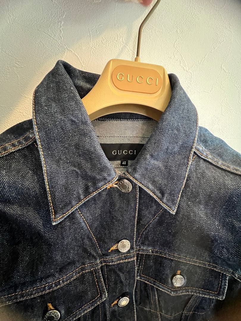 GUCCI ダークブルーデニムジャケット