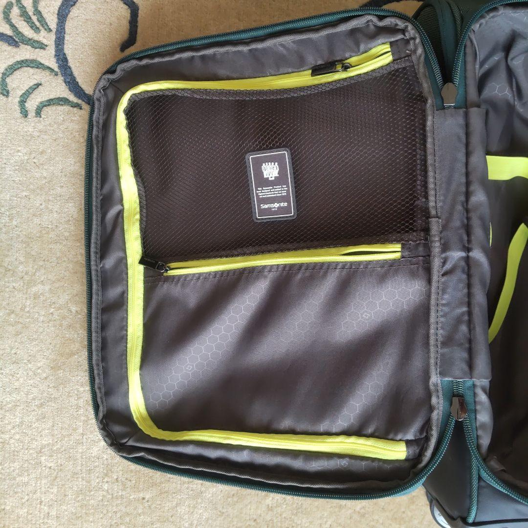 Samsonite サムソナイト 小型キャリーカート ダークグリーン