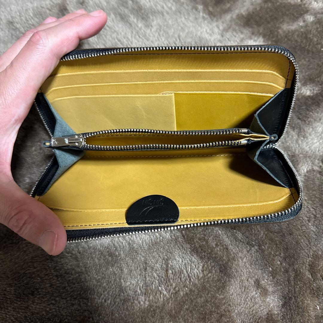 新進工房 SIN SIN バタール/ルガトー/ブラック長財布 - メルカリ