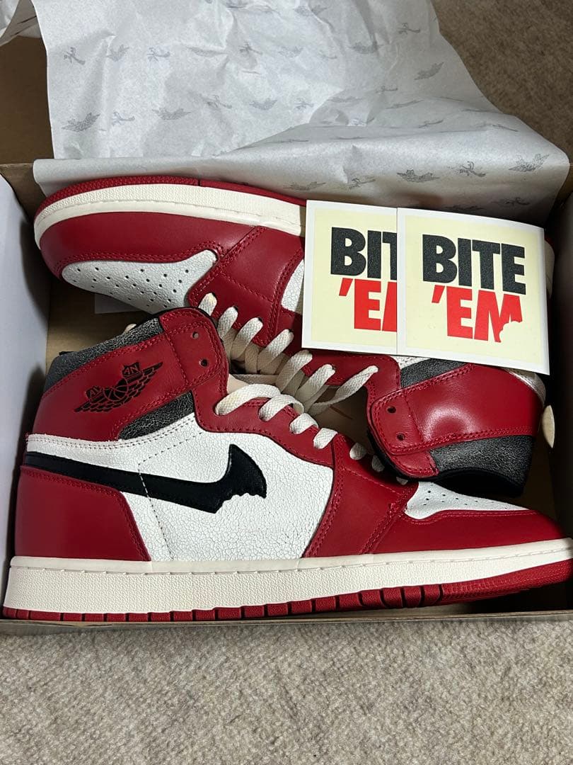 靴 BITE ME ERROR Jordan 1 Retro High OG BITE ME ERROR Jordan 1 Retro High OG - メルカリ
