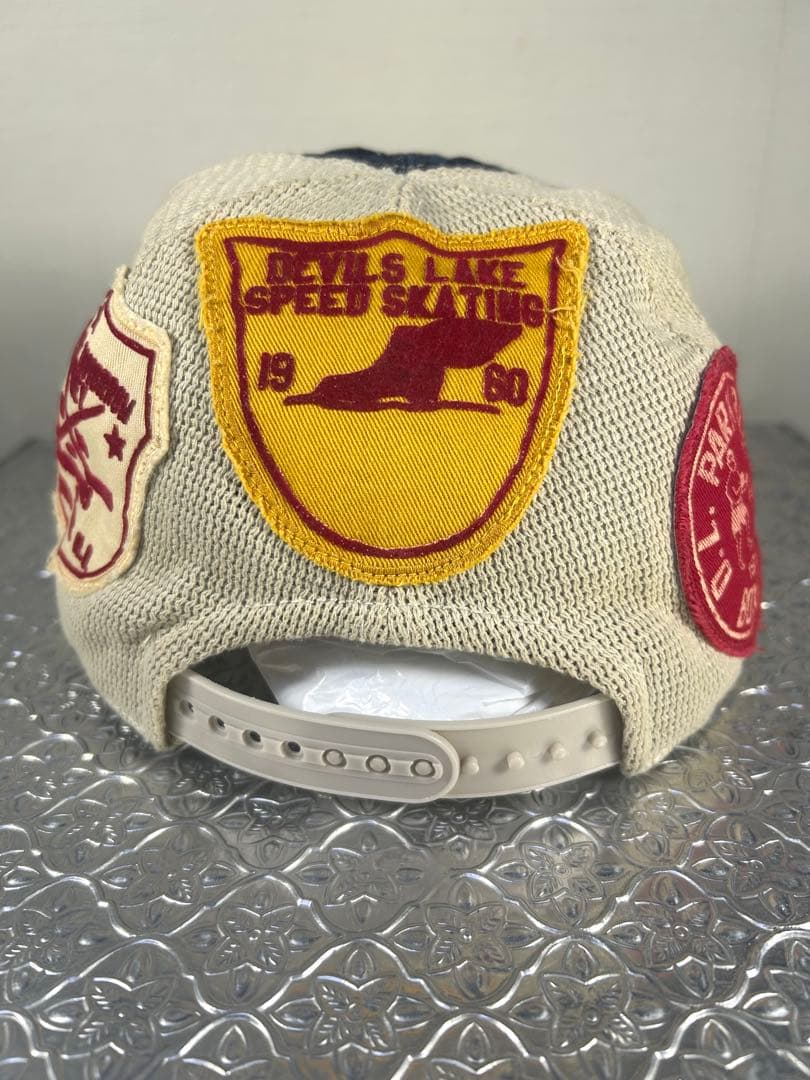 デニム&ダンガリー ワッペン パッチ デニムメッシュキャップ サイズ56