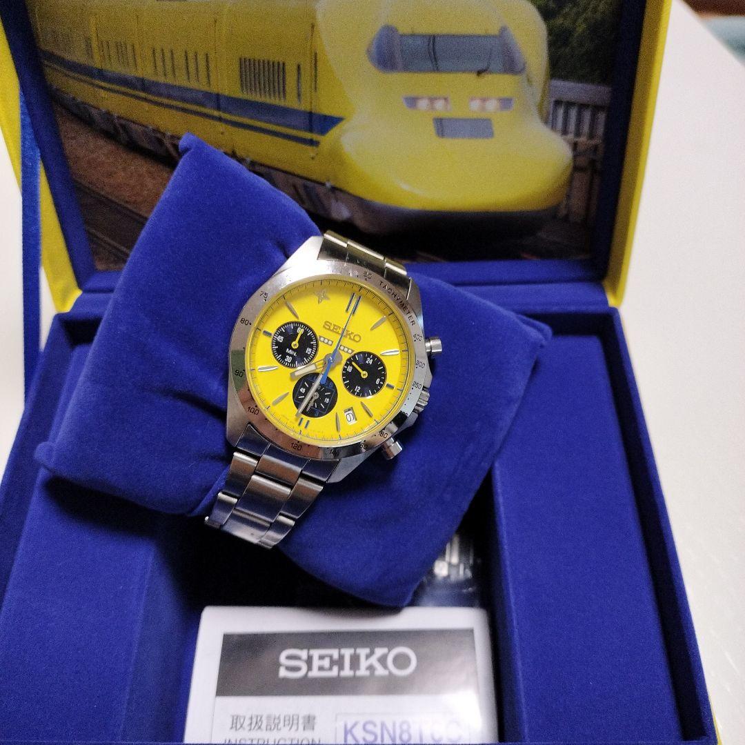 SEIKO CLASS 923 Dr.YELLOW 腕時計 セイコー 923形ドクターイエロー 運行20周年記念ウオッチ／プレミアム