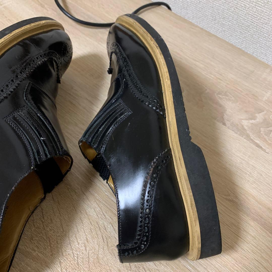 おすすめ George coxドレスシューズ(UK8)ブラックカラー(中古良品)