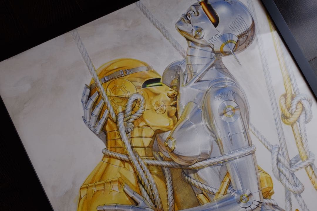 空山基HAJIME SORAYAMA ロボット版画 直筆サイン入り 空山基HAJIME SORAYAMA ロボット版画 直筆サイン入り - メルカリ