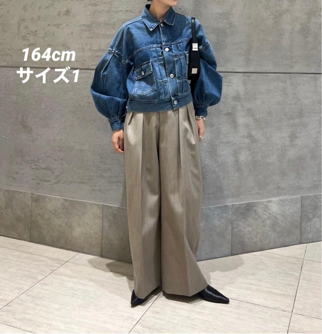 もちもち様専用HYKE❤︎ バルーンスリーブデニムジャケット1 - メルカリ