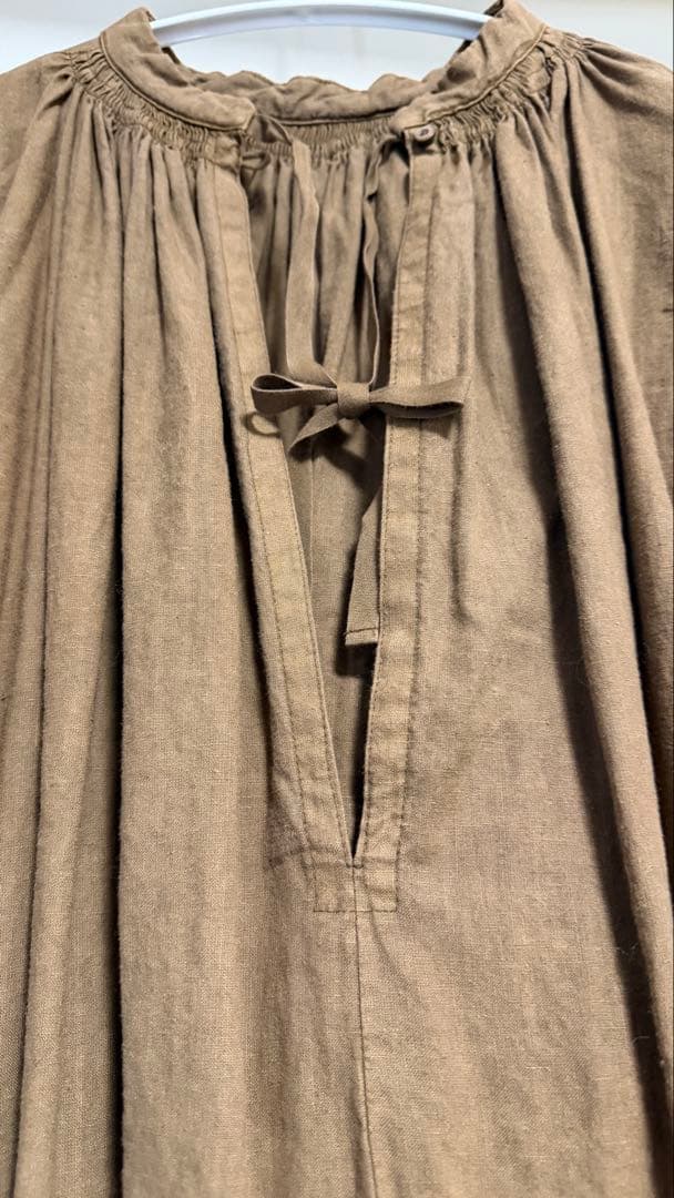 UpcycleLino】 WIFE&HUSBAND エシカル ダイチャーチドレス - メルカリ