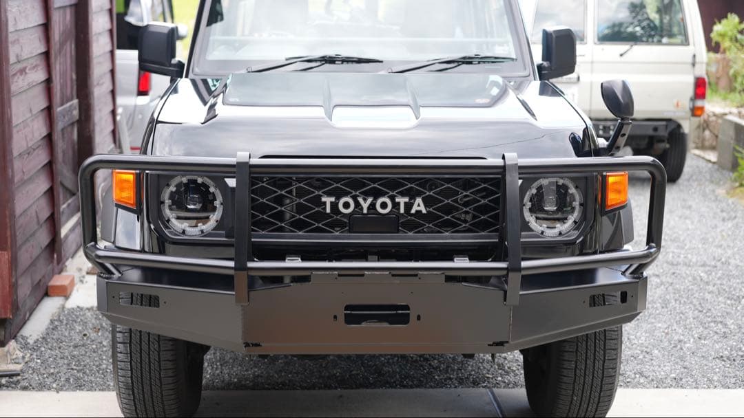 ウインチバンパー 再再販GDJ76 ランドクルーザー70 ARB - メルカリ