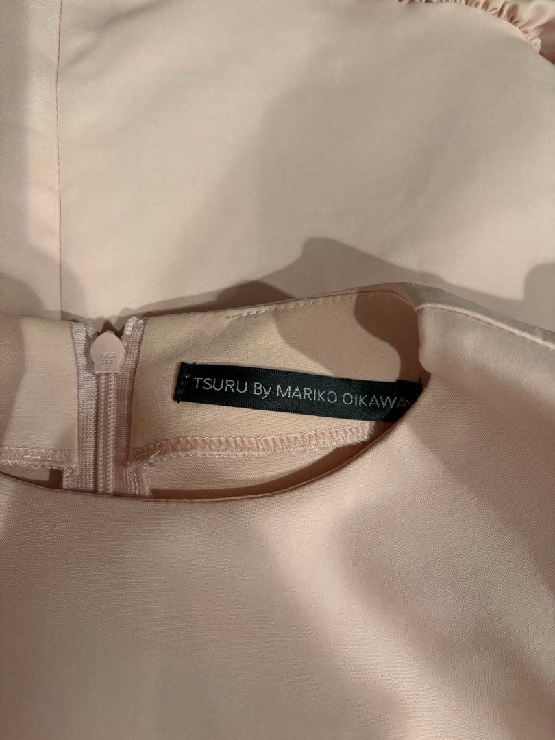 美品】ツルバイマリコオイカワ Eleonoreペプラムトップスブラウス