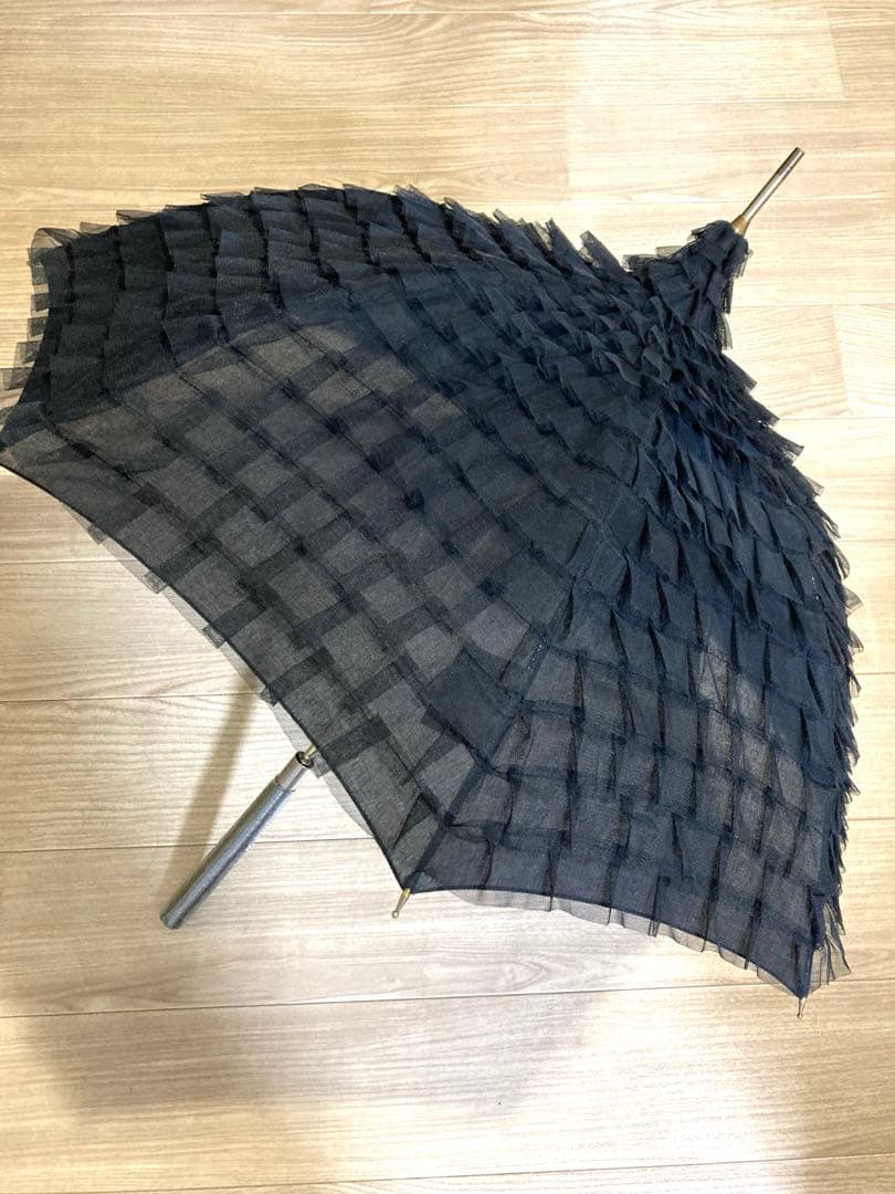 Vivienne Westwood チュール　フリル日傘　　ヴィヴィアン　パゴダ ヴィヴィアンウエストウッド Vivienne Westwood *傘 パゴダスタイル