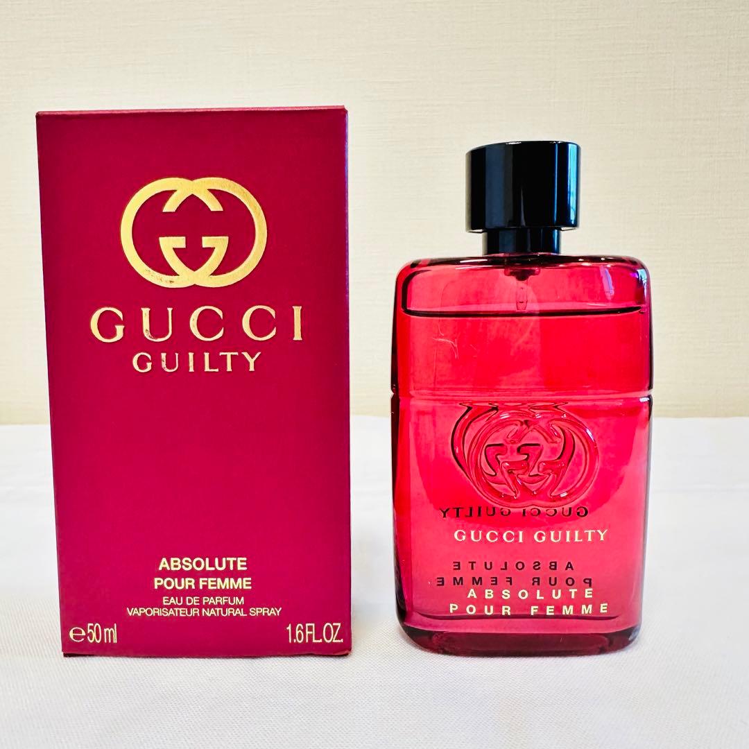 新品 グッチ ギルティ アブソリュート オードパルファム 香水 50ml
