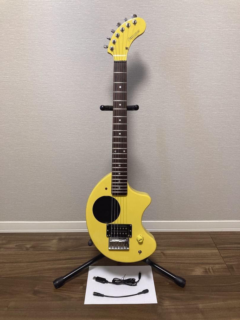 FERNANDES ZO-3 黄色 イエロー USBアダプター付き 弦新品 - メルカリ