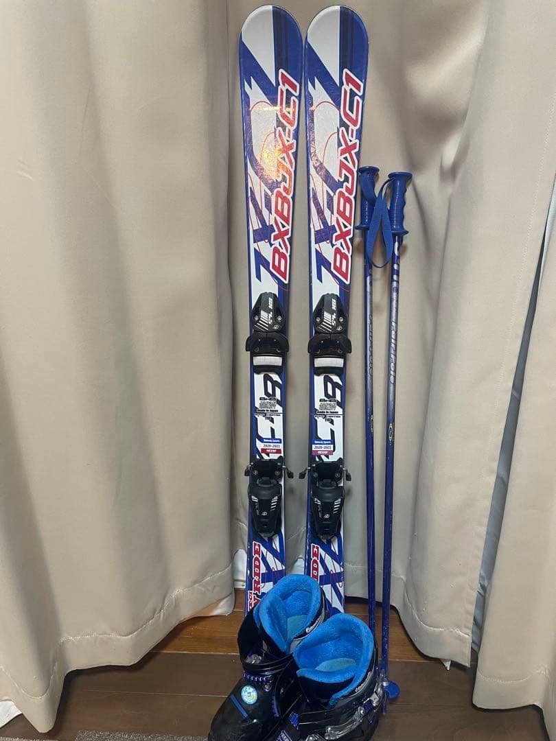 子供用　スキー板118㎝ ブーツ 22センチ ストック3点セット スキーセット 板 ブーツ」の人気商品一覧 | 安い商品を通販サイトから