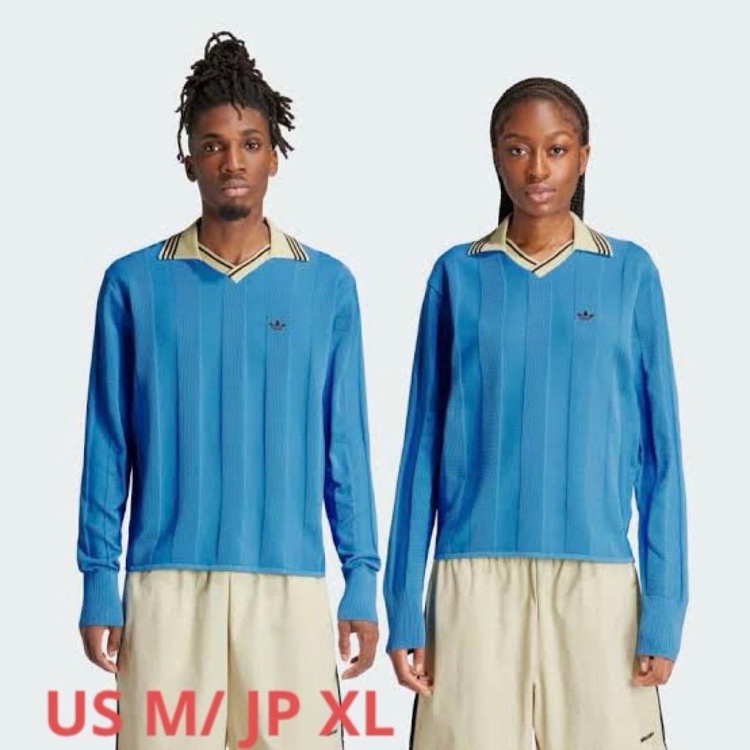 う*茶様 常田大希着 ADIDAS WALES BONNER ニット FOOTB adidas WALES BONNER ニットフットボールシャツ 常田大希着用 - メルカリ