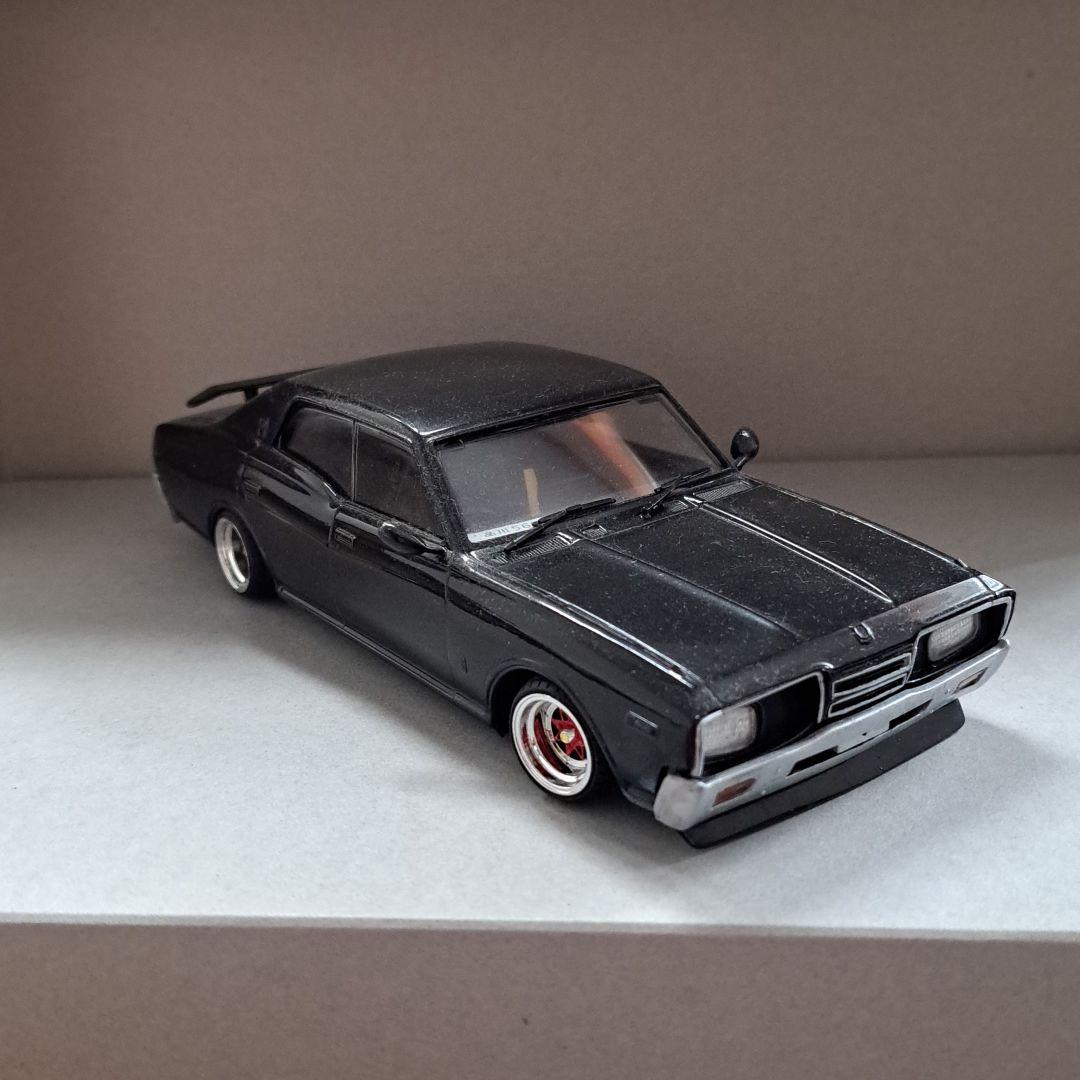 日産 330セドリック グラチャン 街道レーサー プラモデル 完成品