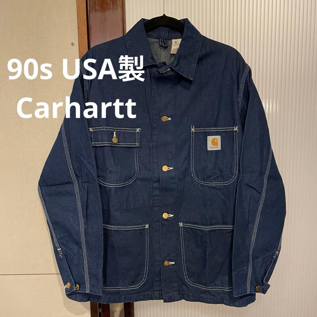 90s USA製 Carhartt カーハート デニム カバーオール サイズ40 - メルカリ