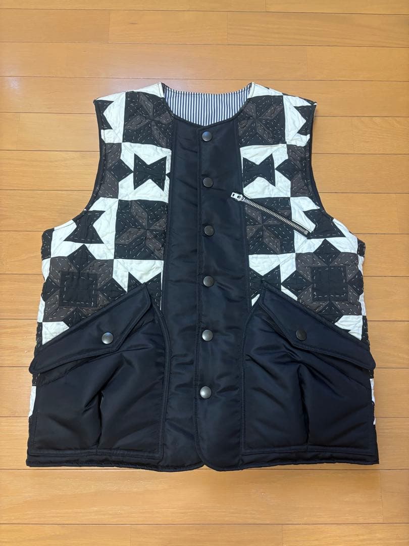 コッキ パッチワークデザイン ベスト サイズ2