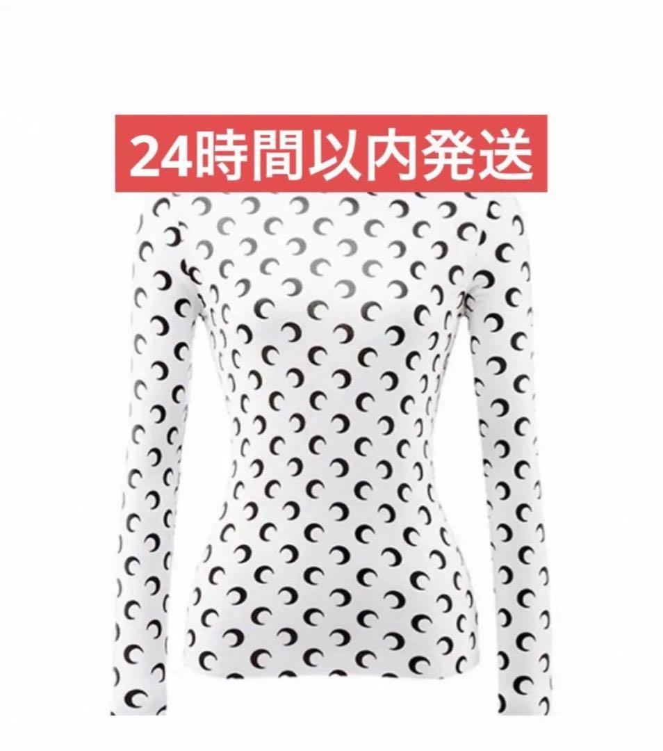 MARINE SERRE マリーンセル ホワイト 長袖 S - メルカリ