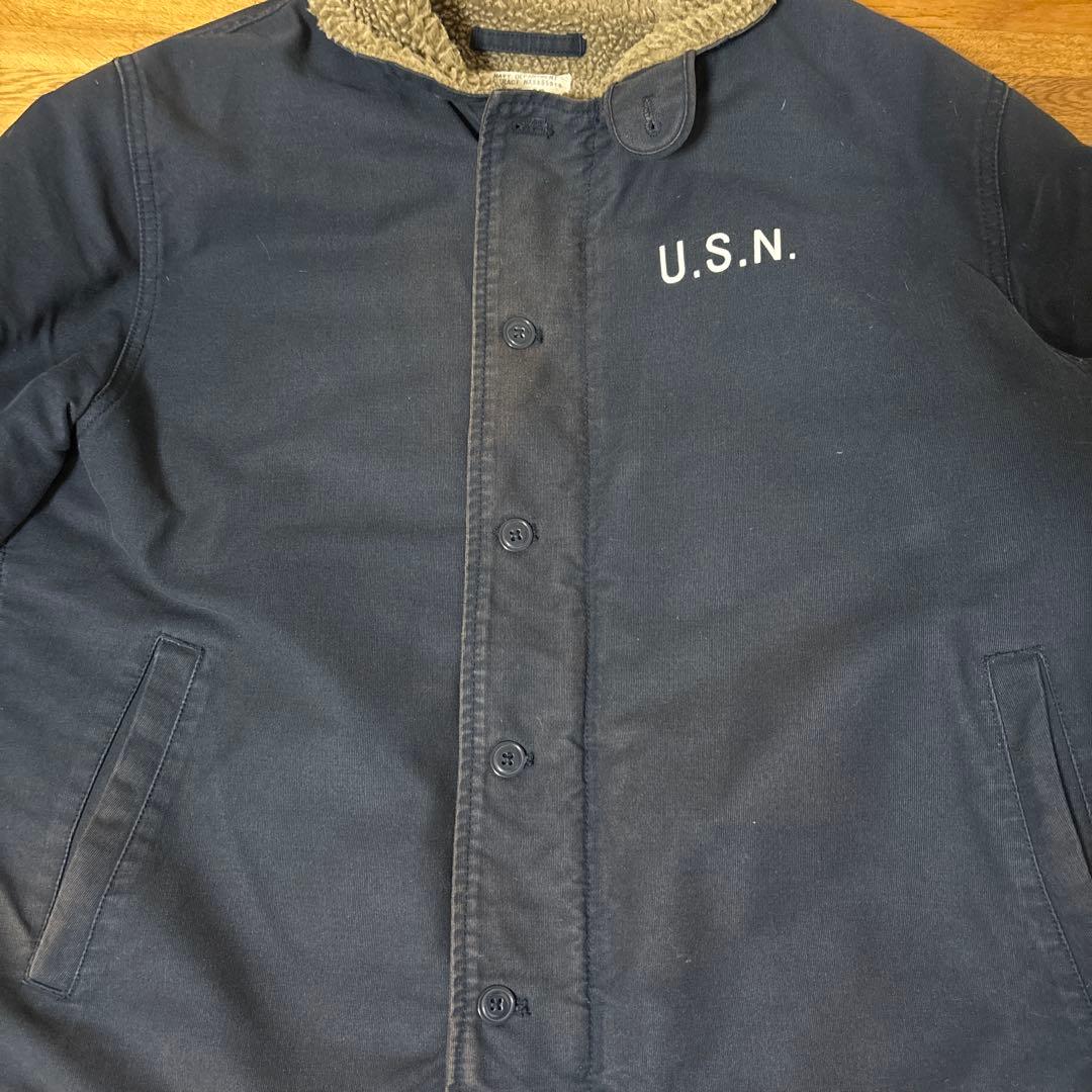 T*n様 ワイパー 米海軍 U.S.NAVY N-1 デッキジャケット