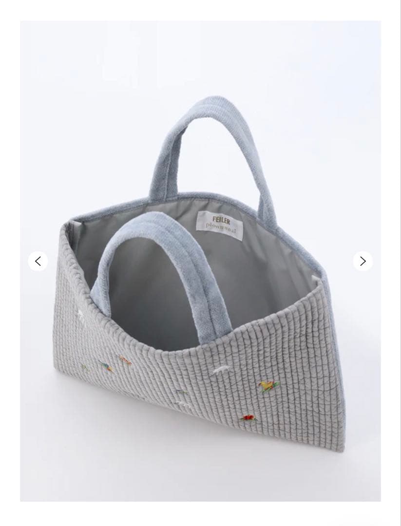 新品未使用】フェイラー ピオヌンナル トートバッグ グレー - メルカリ