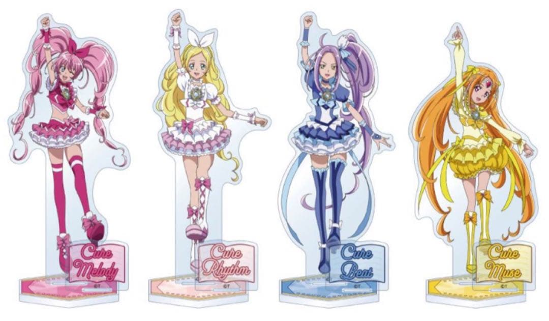 スイートプリキュア♪ ラフォーレ原宿限定 アクリルスタンドセット