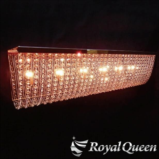 0621 ゴールドメッキ 豪華 ナイアガラ シャンデリア 幅約1000mm 照明 ゴールドメッキ 豪華 ナイアガラ シャンデリア NN-ZM1000G 幅約1000mm