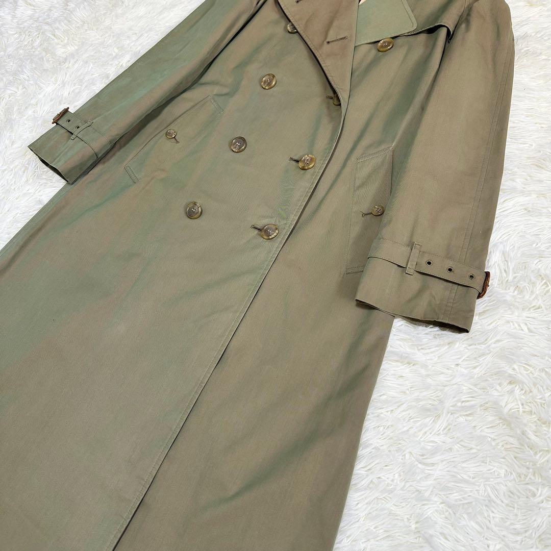 バーバリー トレンチコート ノバチェック 玉蟲色 レディース