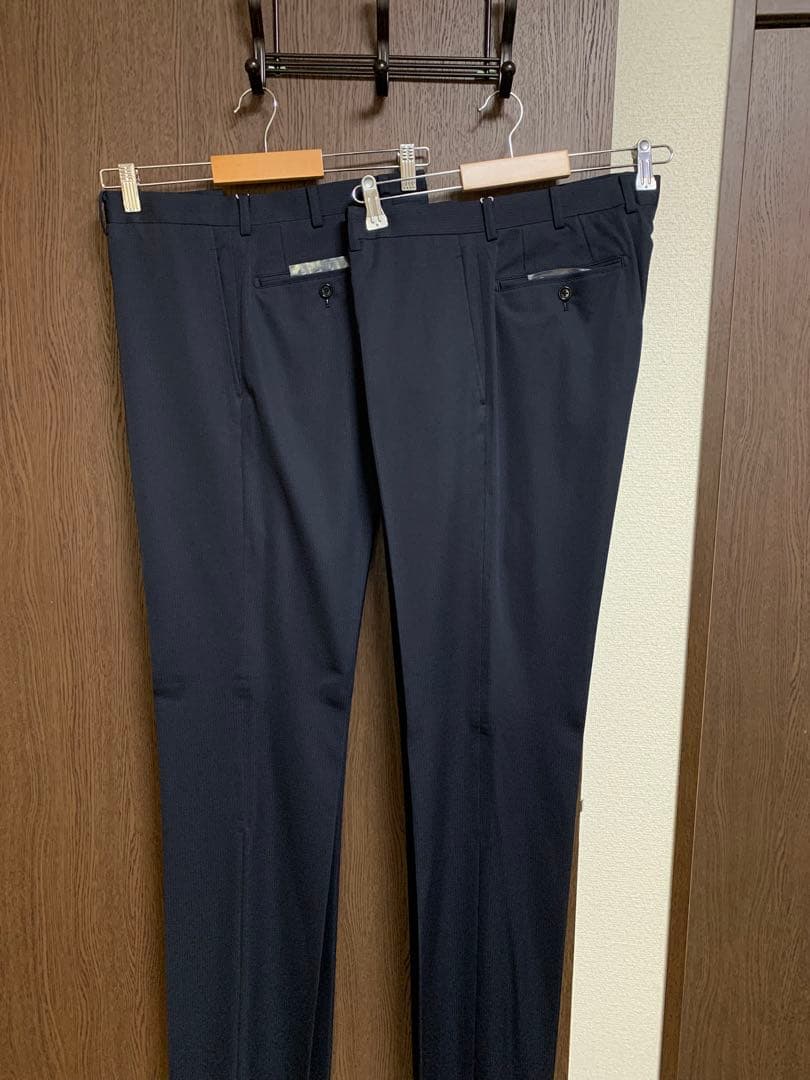 A5新品未使用！快適ウォッシャブルストレッチ2パンツスーツ！定番