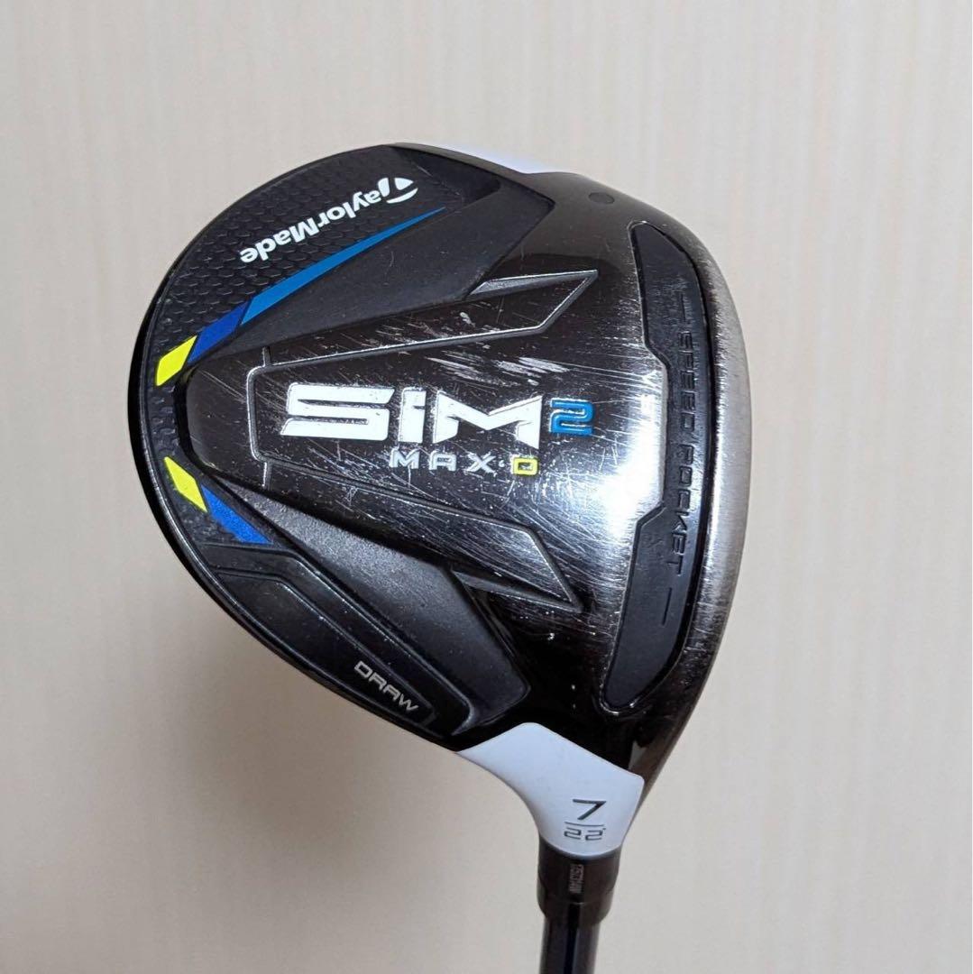 テーラーメイド SIM2MAX D 7W フェアウェイウッド シム2マックス テーラーメイド SIM2 MAX-D フェアウェイウッドの試打レビュー 口コミ