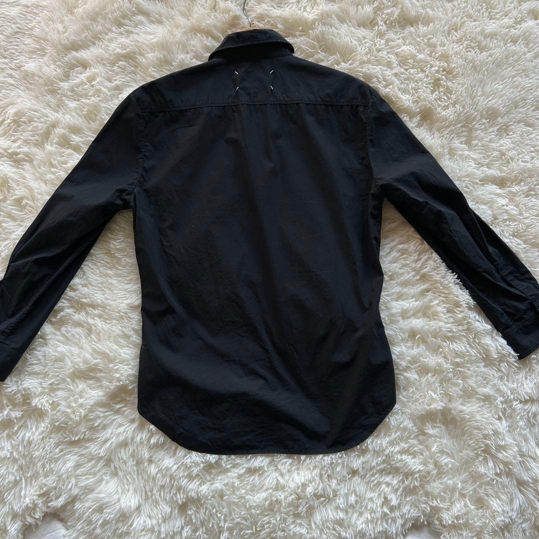 Maison Margiela 10 マルジェラ4ステッチ 黒シャツ 40 - メルカリ