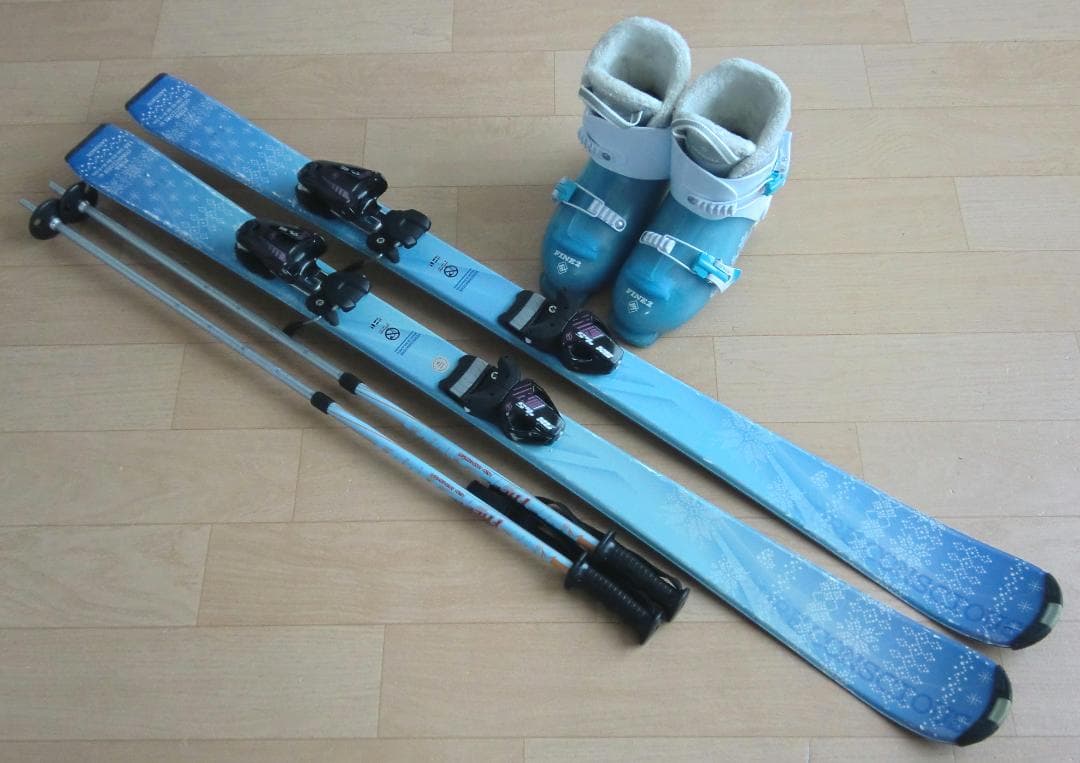 ■■送料無料■PURE CONSCIOUS■子供用スキーセット■120/22■■ Pure Conscious 130cm子供用 スキーセット - メルカリ