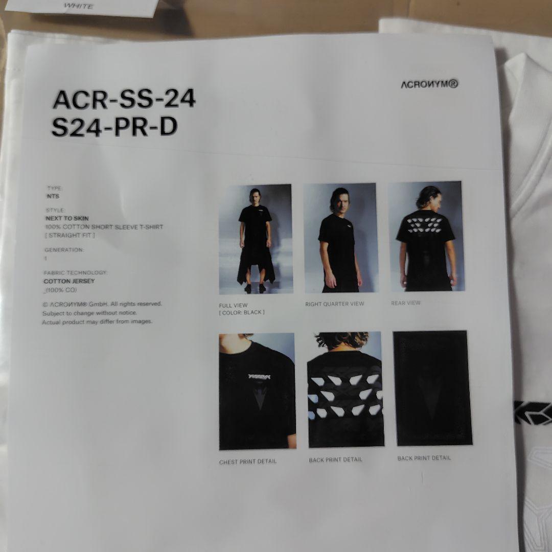 ACRONYM アクロニウム ACR-SS-24 S24-PR-D Tシャツ L