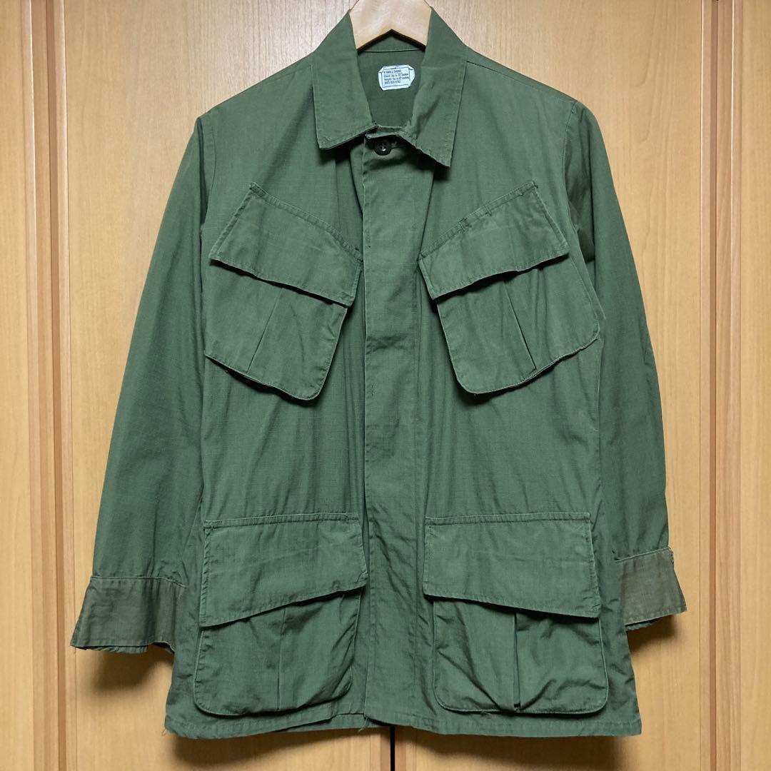 ジャケット・アウター JUNGLE FATIGUE JACKET X-SMALL-SHORT Jungle Fatigue Military Jacket XS-SHORT [1960s] [USARMY] Vintage