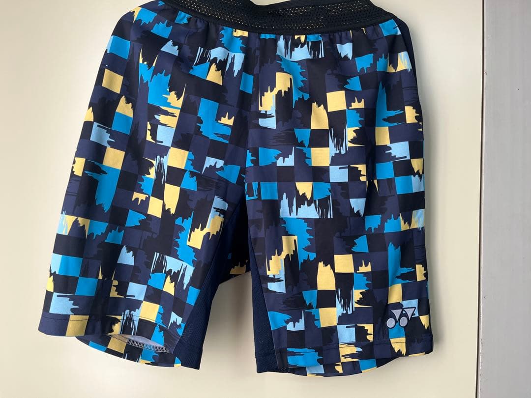 バドミントン ヨネックス ハーフパンツ ギデオン・スカムルジョ選手