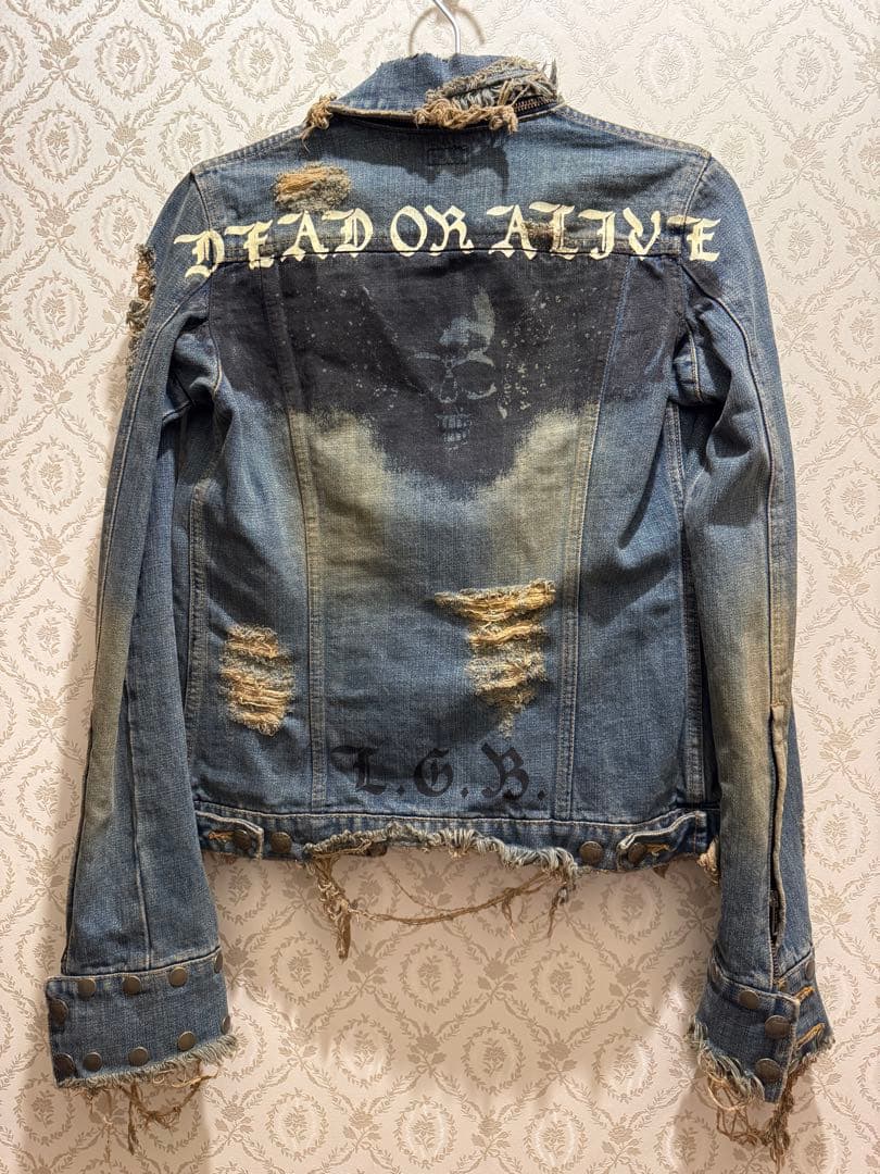 初期LGB デニムジャケット Dead or Alive ルグランブルー - メルカリ