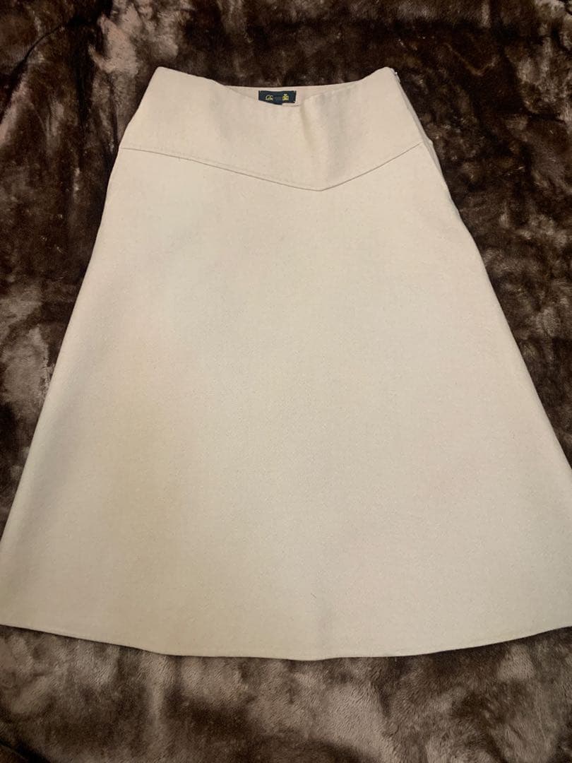 Drawer フレアスカート サイズ38 ベージュ WINTER3 フレアスカート