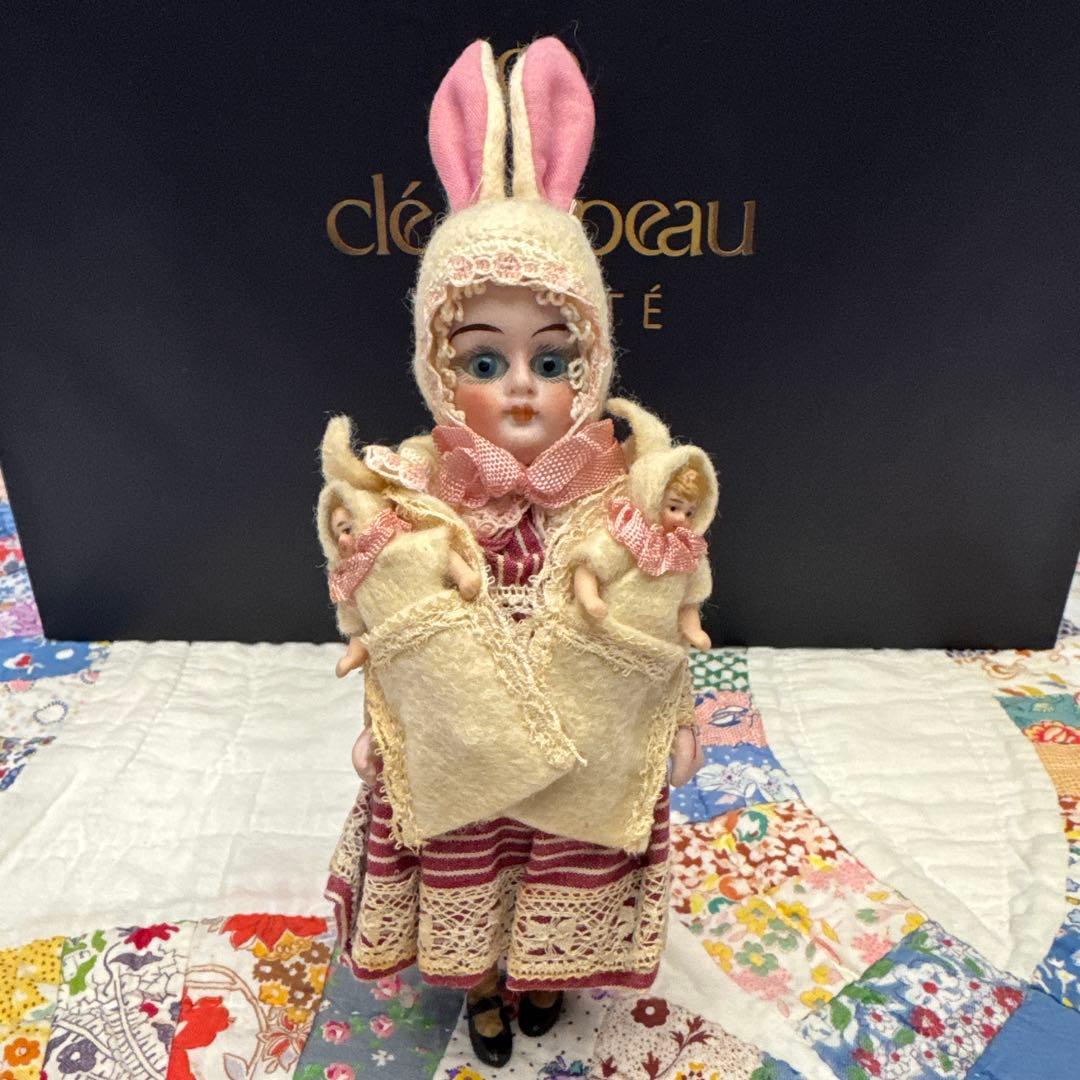 ち*る様 カマー&ラインハルトビスクドールウサギ親子 ち*る様 カマー&ラインハルトビスクドールウサギ親子 カマー