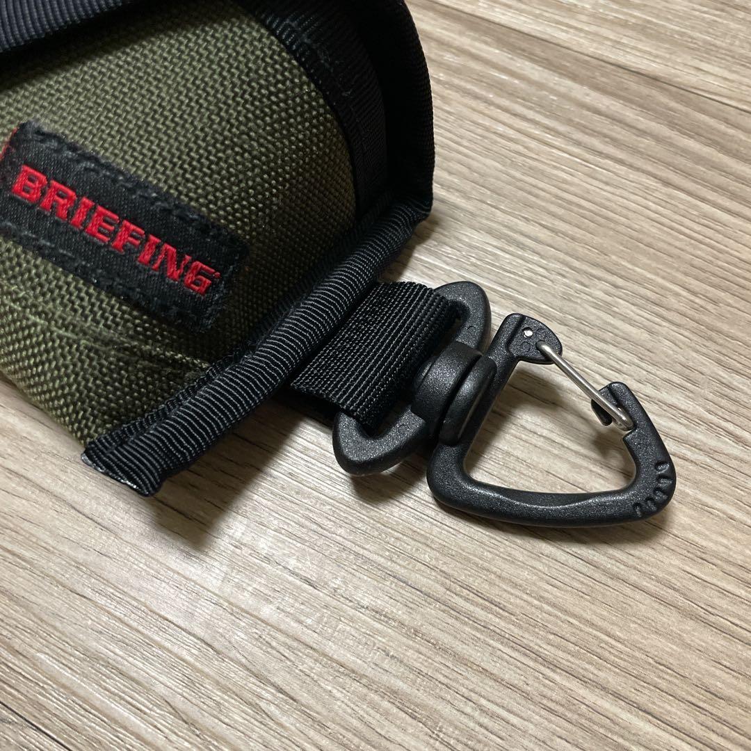 BRIEFING ブリーフィング 眼鏡ケース カラビナ付き オリーブ - メルカリ